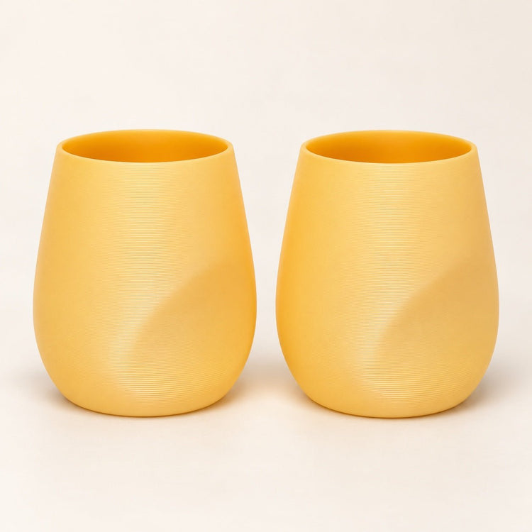 The Rogerie Unbreakable Wine Tumblers — Set of Two - Beachkit
