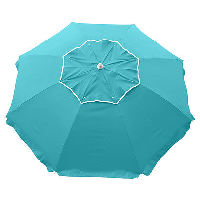 Beachcomber 210cm Beach Umbrella - TurquoiseThe Beachcomber 210cm is identical to the Daytripper model - the only difference being that the Beachcombers have a solid colour canopy vs. the daytrippers that haveBeachkit