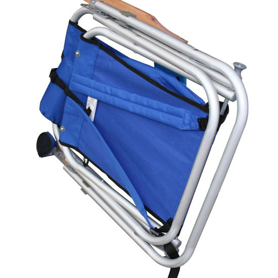 Wearever Backpack Chair - RoyalOur top quality Wearever Backpack Chair combines the concept of a backpack and a high back chair all in one, creating an easy to carry lounger.
The Beachkit WearevBeachkit