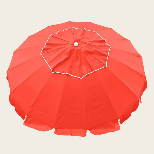 Maxibrella 240cm Beach Umbrella - Fluro Orange