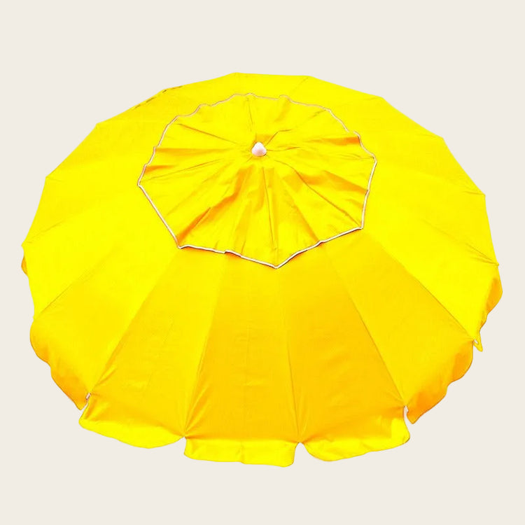 Maxibrella 240cm Beach Umbrella - Yellow