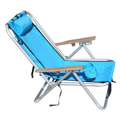 Wearever Backpack Chair - TurquoiseOur top quality Wearever Backpack Chair combines the concept of a backpack and a high back chair all in one, creating an easy to carry lounger.
The Beachkit WearevBeachkit