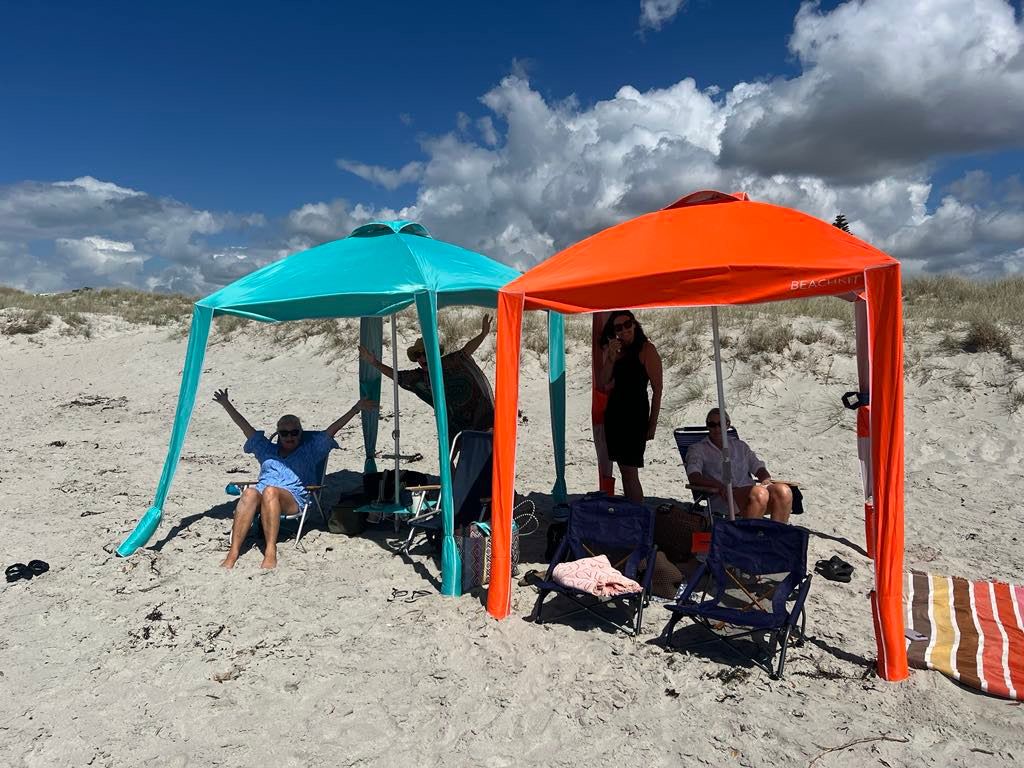 How to put up a Cabana