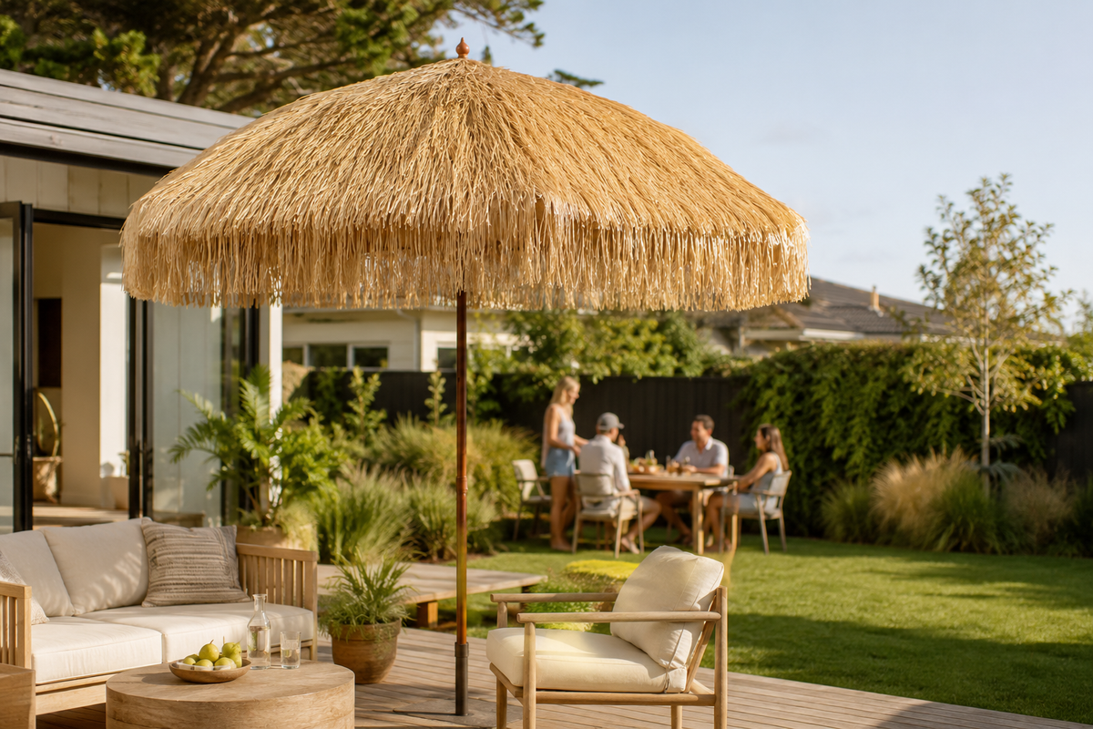 240cm Market Hula Umbrella