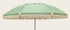 LovinSummer Retro Classic Fringe Beach Umbrella - Sage