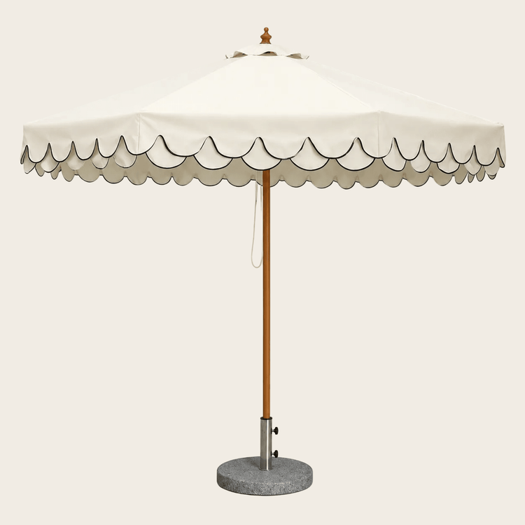 Ravello 3m Scallop Market Umbrella - Beachkit