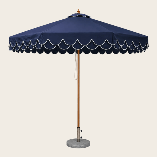 Ravello 3m Scallop Market Umbrella - Beachkit