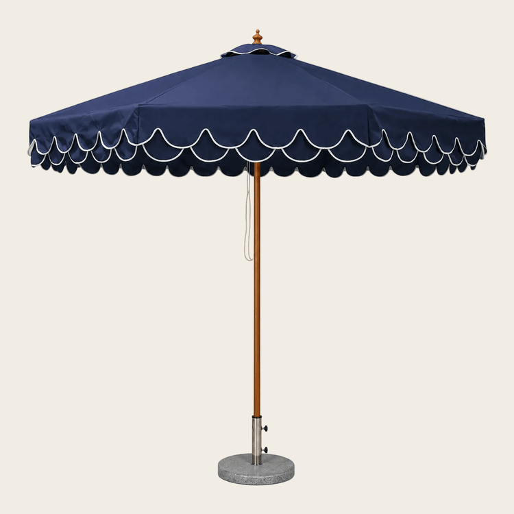 Ravello 3m Scallop Market Umbrella - Beachkit