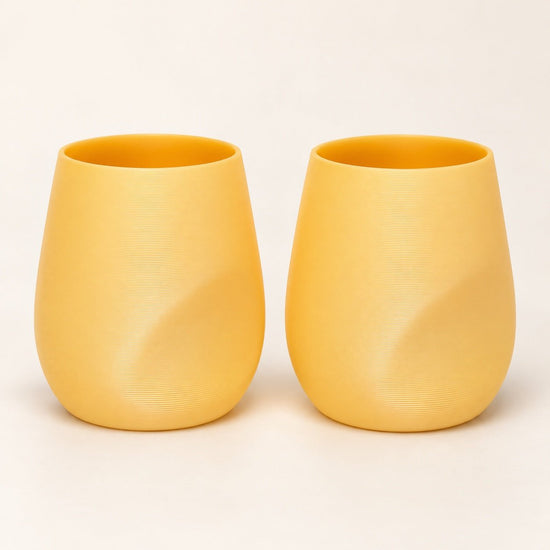 The Rogerie Unbreakable Wine Tumblers — Set of Two - Beachkit