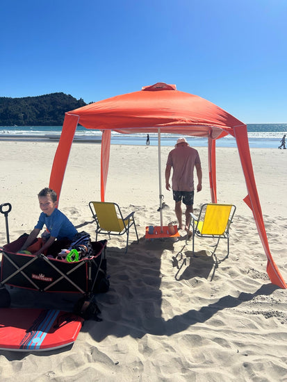 Ultimate Beach Cabana - Intense FLURO Orange - Beachkit