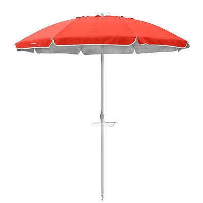 Beachcomber 210cm Beach Umbrella - Fluro Orange - Beachkit