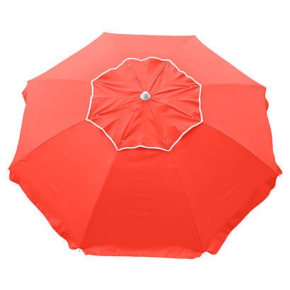 Beachcomber 210cm Beach Umbrella - Fluro Orange - Beachkit