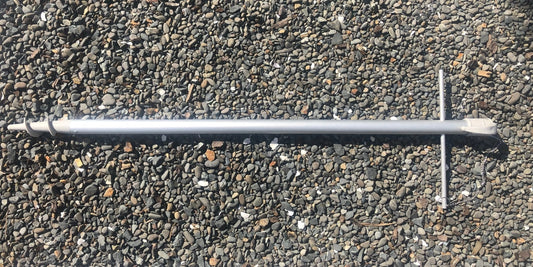 Lower Replacement Pole for 240cm umbrella models on gravel background
