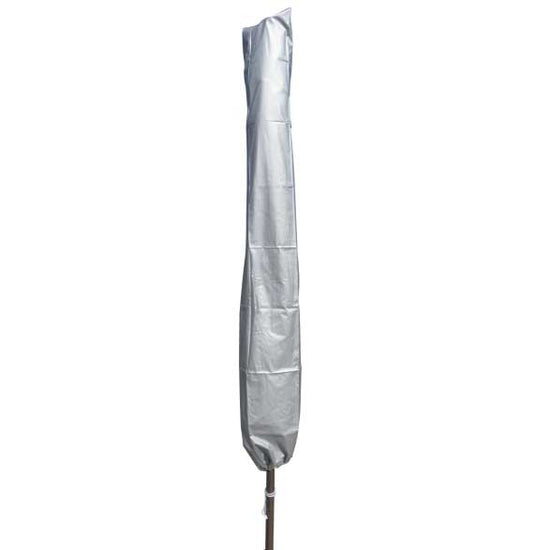 275cm Market Umbrella Protective Cover, durable garden and deck umbrella cover, silver waterproof shade protector